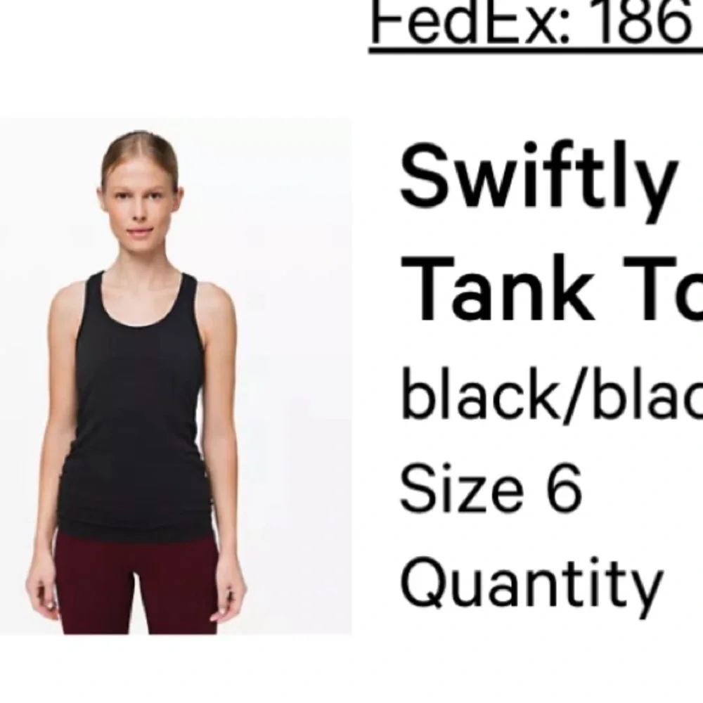Lululemon Swiftly Tech Racerback size 6 - Picture 6 of 7